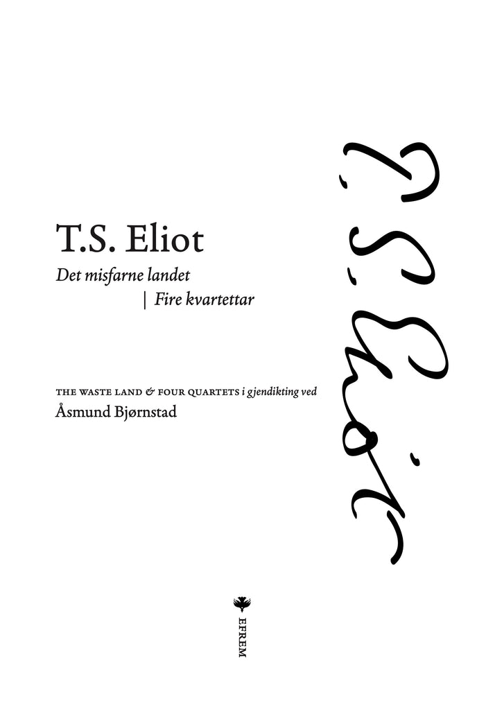 Det misfarne landet · Fire kvartettar | dikt